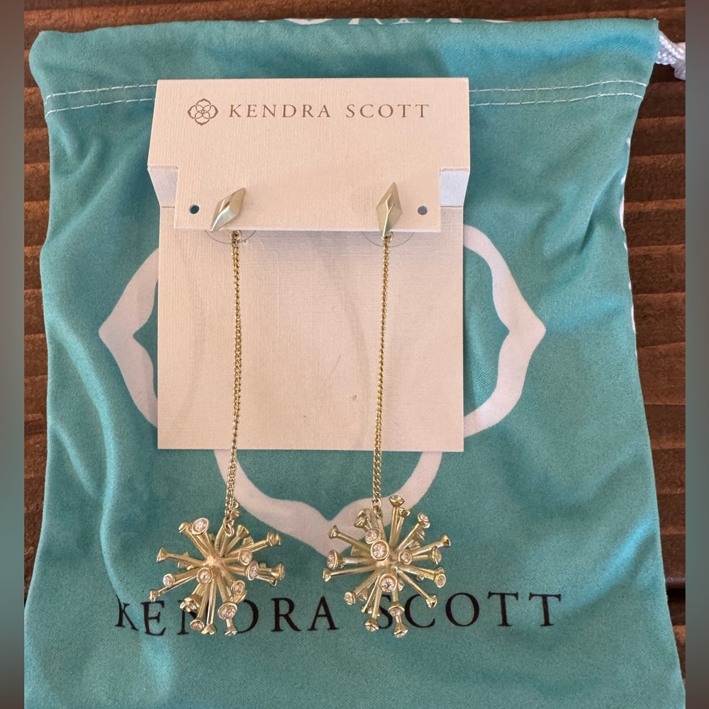 Kendra Scott Chandelier Pom Pom Earrings - Limited Edition